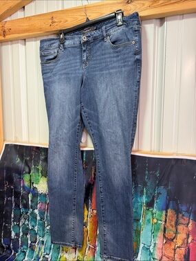 torrid Dark Blue Skinny Jeans plus size 16R